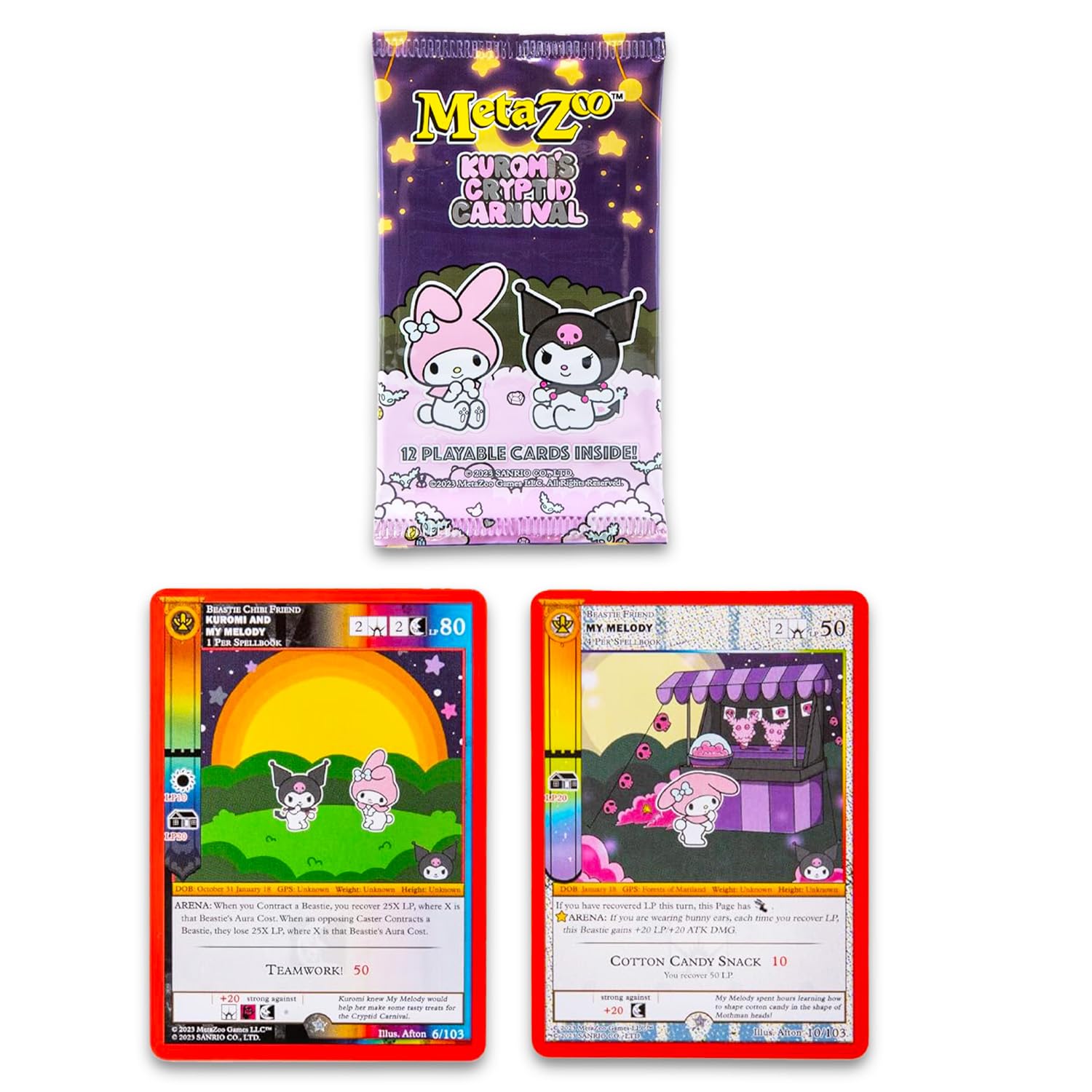 Amazon.com: Kuromi's Cryptid Carnival Collectible Trading Card